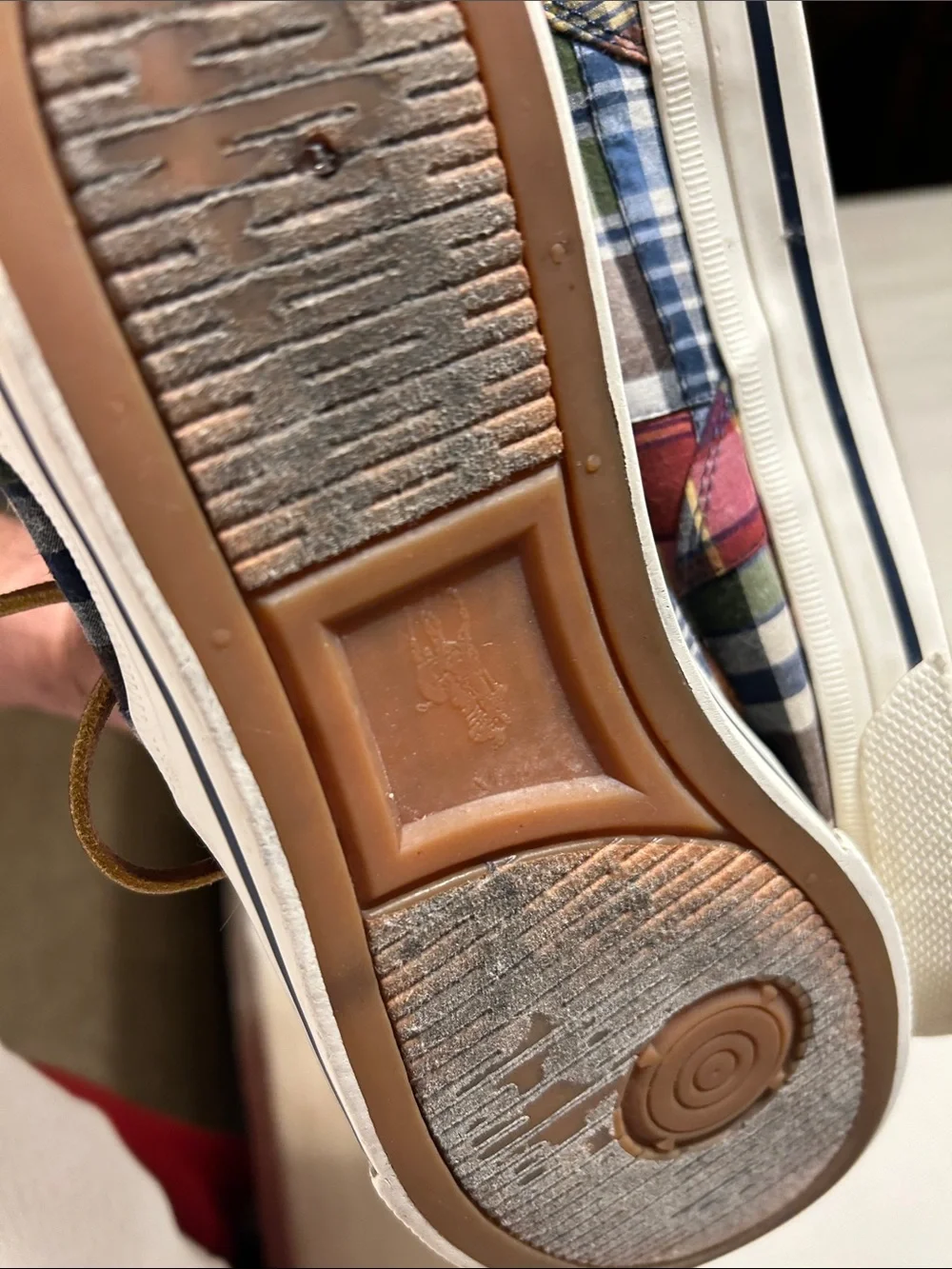 Polo Ralph Lauren plaid canvas